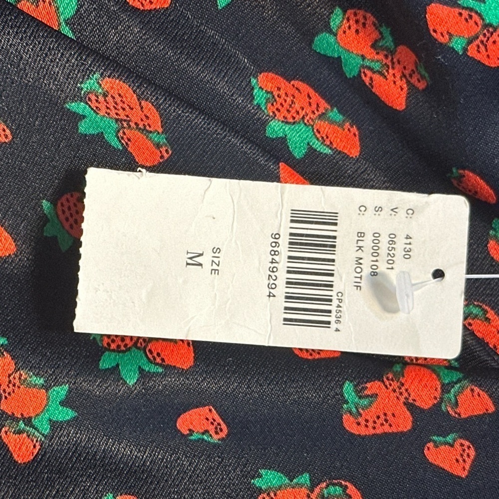 NWT! The Tilda Floral Strapless Black Slip Dress By Anthropologie - Multiple🚦 - Picture 12 of 13